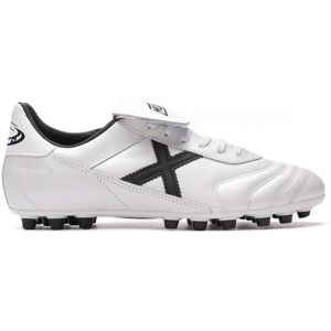 Munich - Bota de fútbol Mundial AG, Unisex, Blanco, 39