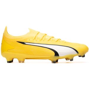 Puma - Bota de fútbol Ultra Ultimate FG/AG, Unisex, Yellow Blaze-White-Black, 6.5 UK