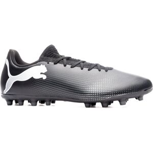 Puma - Bota de fútbol Future 7 Play MG, Unisex, Black-White, 11 UK