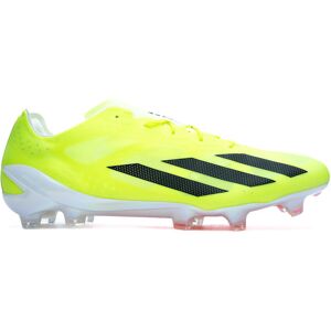 Adidas - Bota de fútbol X Crazyfast+ FG, Unisex, Team Solar Yellow-Core Black-Ftwr White, 12 UK