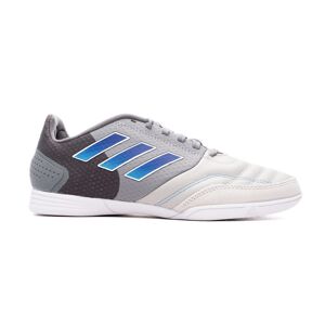 Adidas - Zapatilla de fútbol sala Top Sala Competition Niño, Unisex, Grey Three-Blue Burst-Lucid Blue, 30 EUR