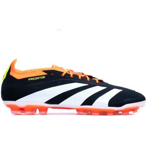 Adidas - Bota de fútbol Predator Elite L AG 2G/3G, Unisex, Core Black-Ftwr White-Solar Red, 11,5 UK