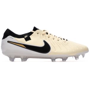 Nike - Bota de fútbol Tiempo Legend 10 Elite FG, Unisex, Lemonade-Black-Mtlc Gold Coin, 7,5 USA