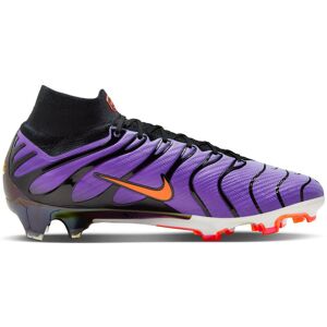 Nike - Bota de fútbol Air Zoom Mercurial Superfly 9 Air Max Plus FG, Unisex, Voltage Purple-Total Orange, 12 USA