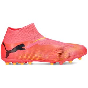 Puma - Bota de fútbol Future 7 Match+ LL MG, Unisex, Sunset Glow-Black-Sun Stream, 11 UK