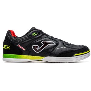 Joma - Zapatilla de fútbol sala Top Flex, Unisex, Negro, 44,5