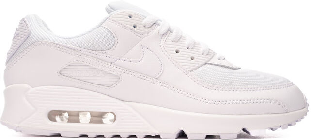 Nike - Zapatilla Air Max 90 365, Hombre, White-White-White-Wolf Grey, 11 USA