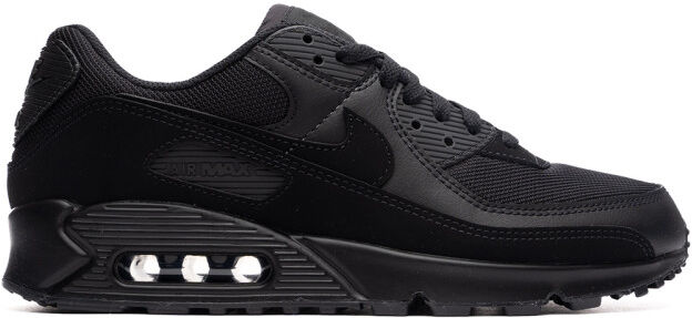 Nike - Zapatilla Air Max 90 365, Hombre, Black-Black-Black-White, 8 USA