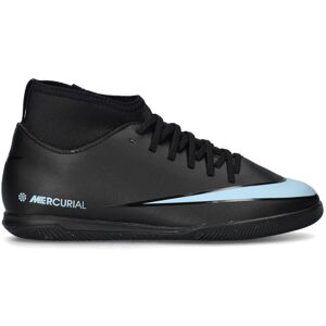 Nike - Zapatilla de fútbol sala Zoom Mercurial Superfly 10 Club IC Niño, Unisex, Black-Ice Blue, 2,5Y Nike - Zapatilla de fútbol sala Zoom Mercurial Superfly 10 Club IC Niño, Unisex, Black-Ice Blue, 2,5Y