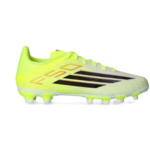 Adidas - Bota de fútbol F50 League MG Niño, Unisex, Team Solar Yellow-Core Black-Lucid Red, 3 UK Adidas - Bota de fútbol F50 League MG Niño, Unisex, Team Solar Yellow-Core Black-Lucid Red, 3 UK