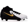 Nike - Bota de fútbol Phantom Luna II Academy FG/MG, Unisex, White-Black-Mtlc Gold Coin, 4 USA