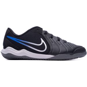 Nike - Zapatilla de fútbol sala Legend 10 Academy IC Niño, Unisex, Black-Chrome-Hyper Royal, 2,5Y