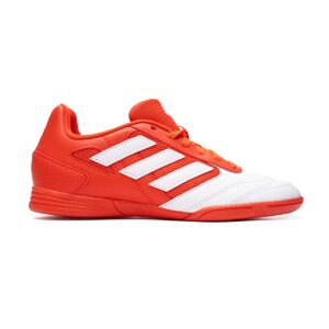 Adidas - Zapatilla de fútbol sala Super Sala 2 Niño, Unisex, Bold Orange-Ftwr White-Bold Gold, 28 EUR