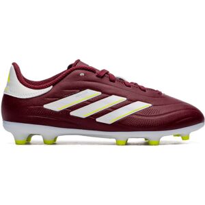 Adidas - Bota de fútbol Copa Pure 2 League FG Niño, Unisex, Shadow Red-Ftwr White-Team Solar Yellow, 3,5 UK