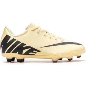 Nike - Bota de fútbol Zoom Mercurial Vapor 15 Club FG/MG Niño, Unisex, Lemonade-Black, 6Y