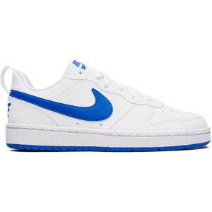 Nike - Zapatilla Court Borough Low Recraft, Unisex, White-Hyper Royal, 5,5Y