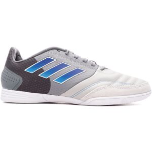 Adidas - Zapatilla de fútbol sala Top Sala Competition Niño, Unisex, Grey Three-Blue Burst-Lucid Blue, 28 EUR