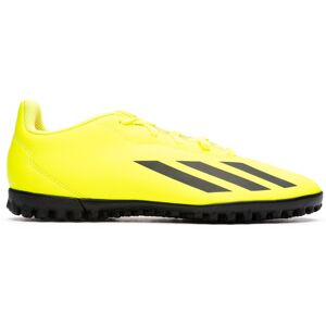 Adidas - Bota de fútbol X Crazyfast Club Turf Niño, Unisex, Team Solar Yellow-Core Black-Ftwr White, 34 EUR