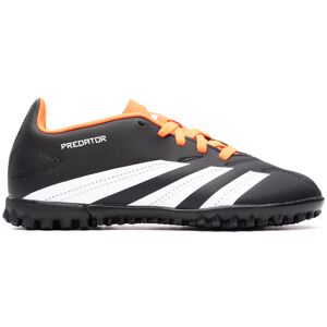 Adidas - Bota de fútbol Predator Club L Turf Niño, Unisex, Core Black-Ftwr White-Solar Red, 4,5 UK