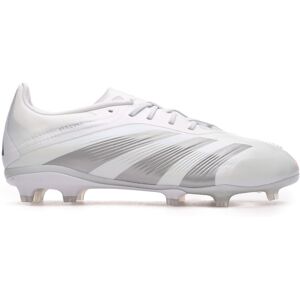 Adidas - Bota de fútbol Predator Elite FG Niño, Unisex, White-Silver, 33 EUR