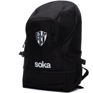 Soka - Mochila SD Huesca Fanswear 2023-2024, Unisex, Black-White