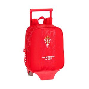 Safta - Mochila Real Sporting de Gijón Corporativa, Unisex, Rojo