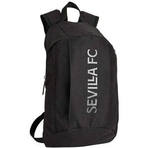 Safta - Mochila Cremallera Vertical Sevilla FC Teen (8,5L), Unisex, Negro