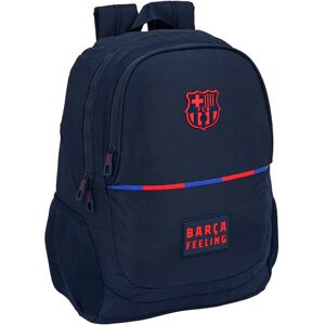 Safta - Mochila Adaptable carro F.C.Barcelona (23L), Unisex, Azul Marino