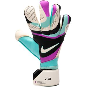 Nike - Guantes de portero Vapor Grip3, Unisex, Black-Hyper turquoise-Rush fuchsia, 10