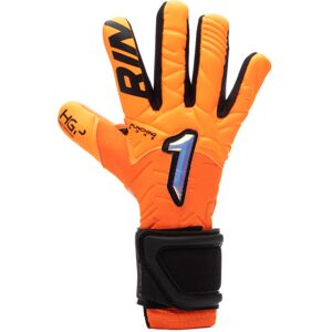 Rinat - Guantes de portero Kratos Turf Niño, Unisex, Orange-Black, 6