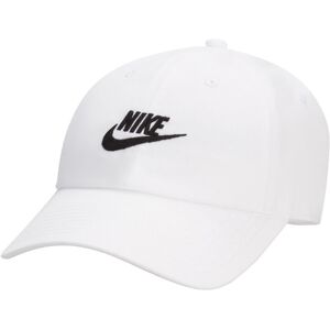 Nike - Gorra Club Futura Wash, Unisex, White-Black, M/L