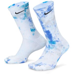 Nike - Calcetines Everyday Plus (1 Par), Unisex, Energy Ink-White-Collegiate Purple, M