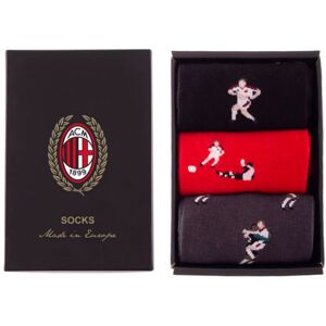 COPA - Calcetines AC Milan 2003 Rigore, Unisex, Black