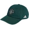 Adidas - Gorra Manchester United FC 2023-2024, Unisex, Green Night-Core White, OSFM