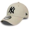 New Era - Gorra League Essential 9Forty New York Yankees, Unisex, Beige, OSFM