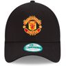 New Era - Gorra Manchester United, Unisex, Black, OSFA