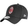 New Era - Gorra Ac Milan, Unisex, Black, OSFM