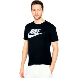 Nike - Camiseta Sportswear Icon Futura, Hombre, Black-White, L