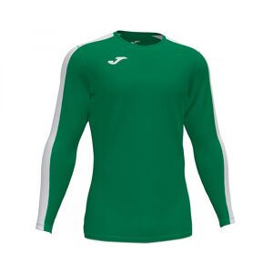 Joma - Camiseta Academy III m/l, Unisex, Verde-Blanco, 6XS-5XS
