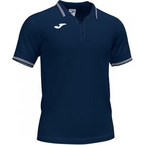 Joma - Polo Campus III m/c, Unisex, Marino, 4XS