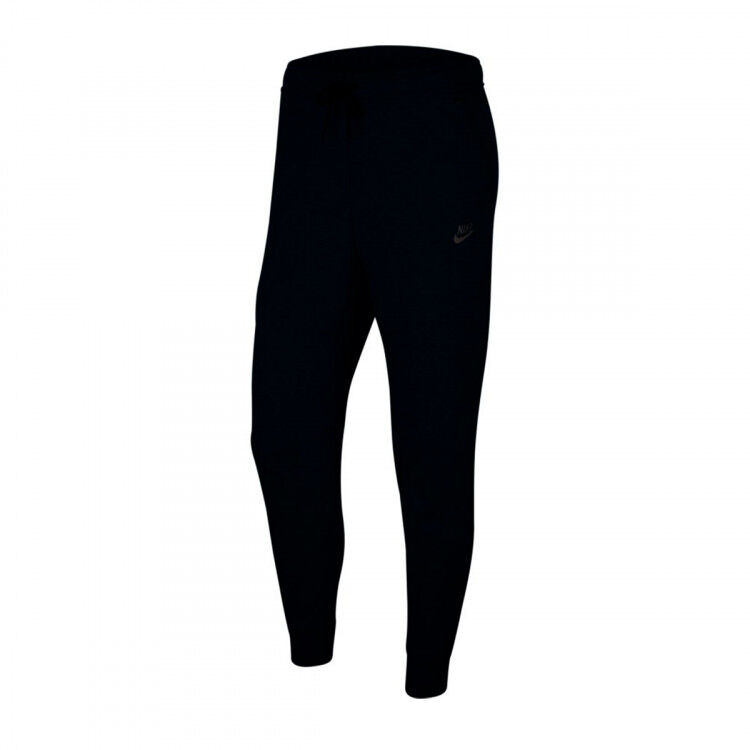 Nike - Pantalón largo Sportswear Tech Fleece Jogger, Hombre, Black-Black, L