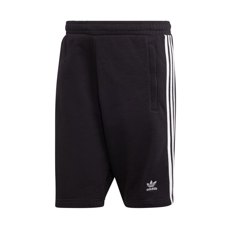 Adidas - Pantalón corto Originals 3 Stripes, Hombre, Black, L