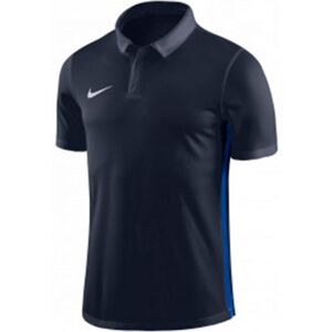 Nike - Polo Academy 18 m/c Niño, Unisex, Obsidian-Royal blue-White, XS