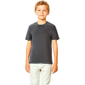 Nike - Camiseta Park 20 Swoosh Arm m/c Niño, Unisex, Charcoal Heather-White, M