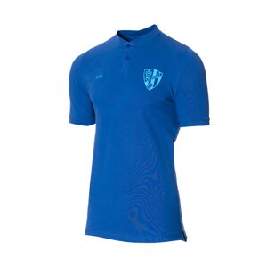 Soka - Polo SD Huesca Fanswear 2023-2024 Niño, Unisex, Blue-Black, 116 cm