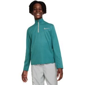 Nike - Sudadera Dri-Fit Poly+ Niño, Unisex, Geode Teal-Heather-Reflective Silver, S