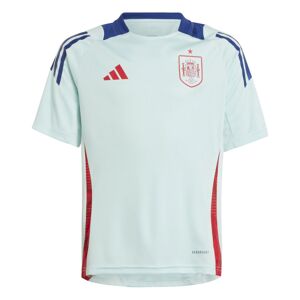 Adidas - Camiseta España Training Eurocopa 2024 Niño, Unisex, Halo Mint-Ray Red, 140 cm