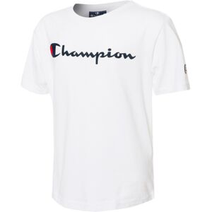 Champion - Camiseta Legacy Icons Niño, Unisex, White, XL