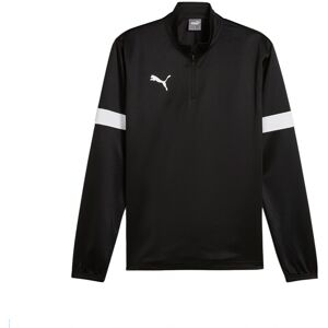 Puma - Sudadera Individual Rise Niño, Unisex, Black-White, 164 cm