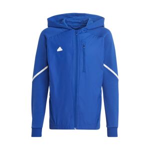Adidas - Chaqueta Designed 4 Gameday Niño, Unisex, Semi Lucid Blue-White, 140 cm